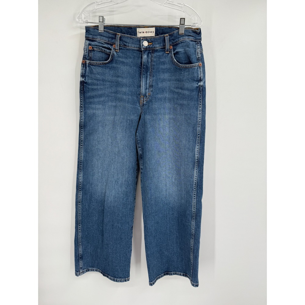 Emerson Fry Twin Doves Thrifter Gem Ankle Jeans Blue Denim NWT 29